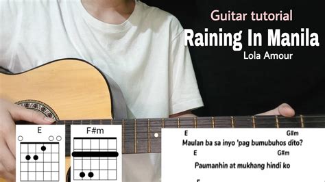 raining in manila chords